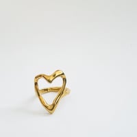 Image 2 of Molten Heart Ring-In Stock