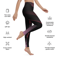 Image 18 of ThinkPink DOMESICK Yoga Leggings