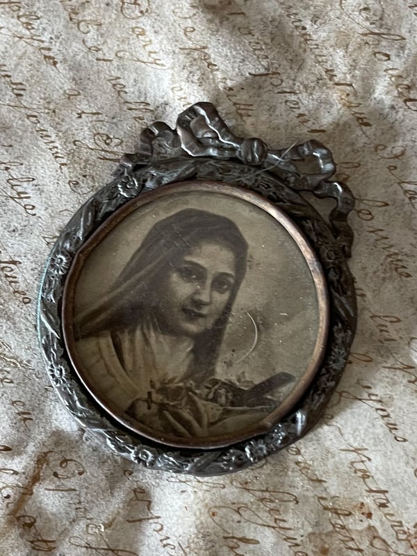 Image of French Religious Souvenir 