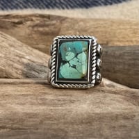 Image 1 of BALL TURQUOISE RING 