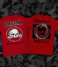 Conqueror / Domitor Invictus / Red Tee 