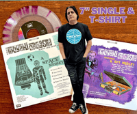 Image 3 of ＡSpace Medley and A Spy Medley  7" Vinyl  Tikiyaki Airways Logo Shirt  Bundles