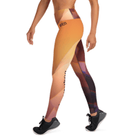 Image 7 of Burn For What You Love Yoga Leggings