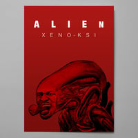 ALIEN: XENO-KSI (signed poster)