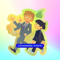 Listen, Mob | holo sticker