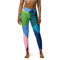 Image 13 of WILD Card DOMESICK Yoga Leggings