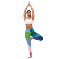 Image 14 of WILD Card DOMESICK Yoga Leggings