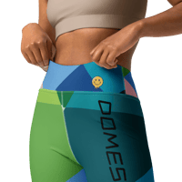 Image 5 of WILD Card DOMESICK Yoga Leggings