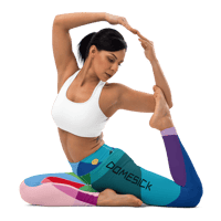 Image 19 of WILD Card DOMESICK Yoga Leggings