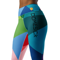 Image 6 of WILD Card DOMESICK Yoga Leggings