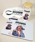 Girls Just Wanna Have Funds A5 Notebook Giftset 