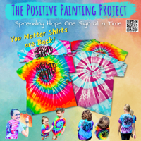 Tie-dye "You Matter!" Shirts - Rainbow or Teal & Purple