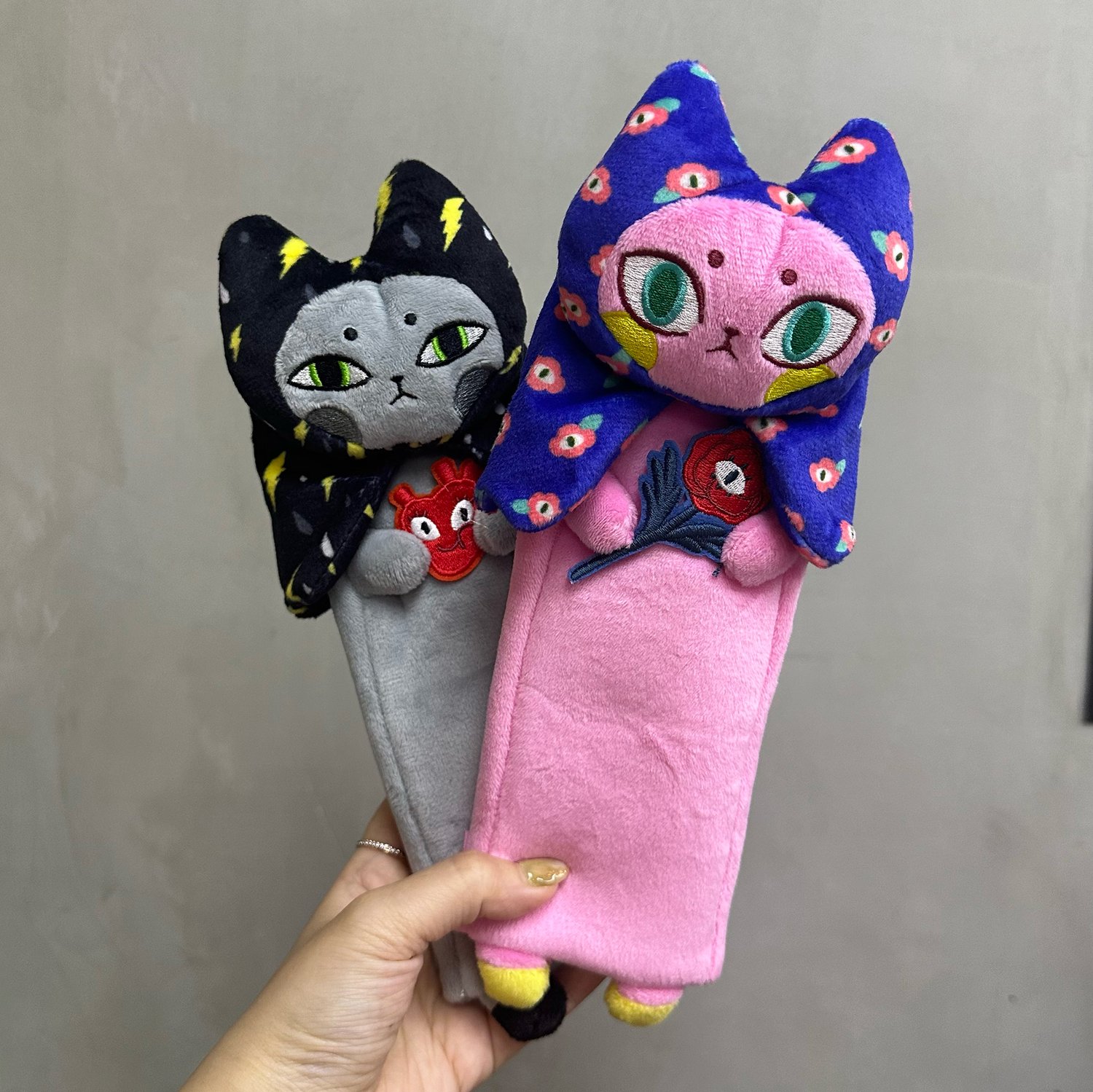 Image of BADMEAW PLUSH SEATBELT COVER SET 