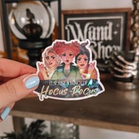 Image 1 of Sanderson Witches Holographic Broken Glass Vinyl Sticker