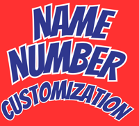 Customization Name/ Number