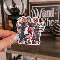 Image 1 of Hex Girls Holographic Broken Glass Vinyl Sticker