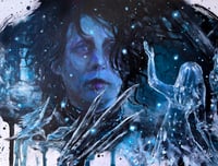 "Edward Scissorhands" Original Painting