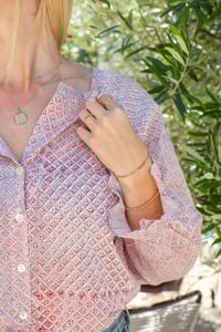 Image 5 of Sarah Top Sage Pebble