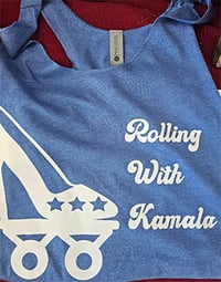 Image 1 of Rolling With Kamala Racerback Tank