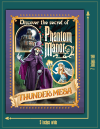 Image 1 of Phantom Manor Attraction Poster Mini Print