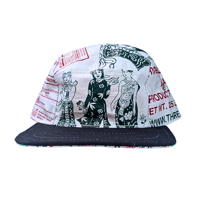 Image 1 of "3 Ladies v2" 5 Panel Camper Hat