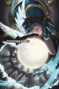 Image 1 of FFXIV Menphina 11x17 Poster