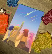 Image 1 of Lonely Rocker!! - Wishing on a Shooting Star | Postcard