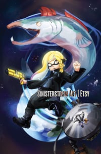 Image 1 of Splatoon Agent 3 | 11x17 Poster