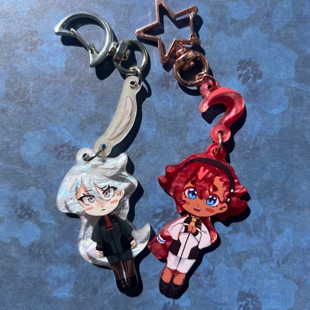 Gundam - Witch from Mercury | Suletta & Miorine Ahoge Charms