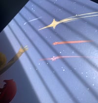 Image 3 of Lonely Rocker!! - Wishing on a Shooting Star | 8.5x11 Poster
