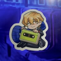 Image 3 of Limbus Company Stickers: Gregor, Rodya, Sinclair - Pass on cassettes