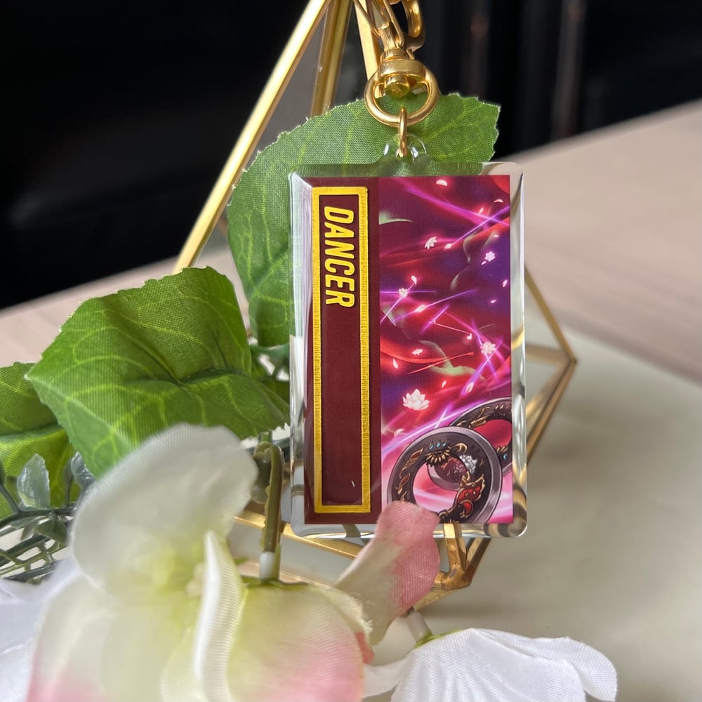 FFXIV: Bard, Machinist, Dancer Limit Break Gold Foil Charms