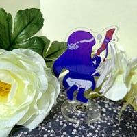 Image 2 of Fern the Mage - Spinning 3" Acrylic Standee