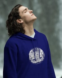 Image 1 of Felpa Cap Chiuso Unisex - ✴️ La Statua di Apollo - Villa di Ulpiano SM ✴️ (EBZ034)