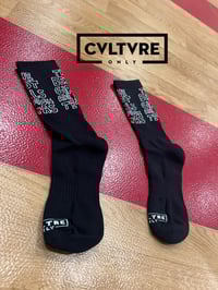 Image 2 of Black The Best Girls Are From Texas Crew Socks