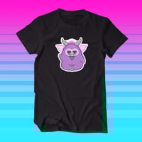 Image 1 of Baphurbmet furby baphomet t shirt
