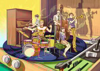 Image 1 of [IN-STOCK] Kids on the Slope Print