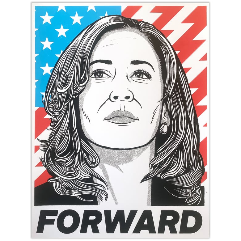 Image of FORWARD - Kamala Harris Portrait