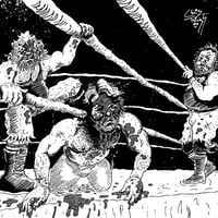 Image 1 of The Moondogs vs The Fabulous Ones (Way of the Blade Art Print)