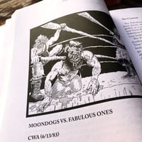 Image 5 of The Moondogs vs The Fabulous Ones (Way of the Blade Art Print)