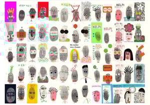 Image of Finger Print Sticker Book