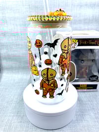 Image 4 of Sam Trick R Treat 16oz glass can 