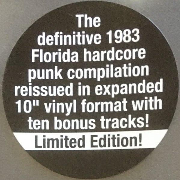 Image of v/a - "We Can't Help It If We're From Florida" 10" (1983 / expanded)