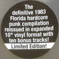 Image 3 of v/a - "We Can't Help It If We're From Florida" 10" (1983 / expanded)