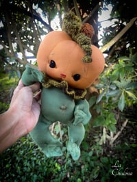Image 3 of Jackie- 12 inch pumpkin doll