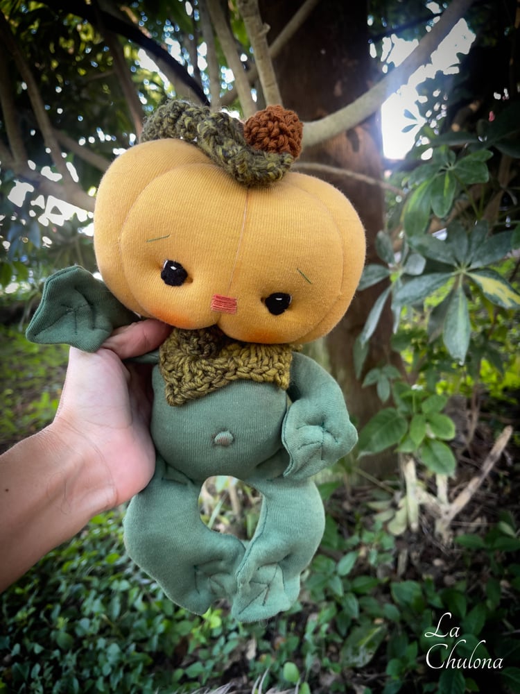 Image of Leafy- 12 inch pumkin baby