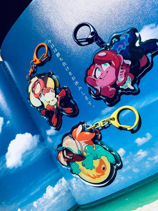 Splatoon Charms [FINAL STOCK]