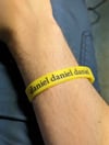 daniel silicone bracelet