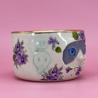 Image 3 of Purple flower ghost mug 