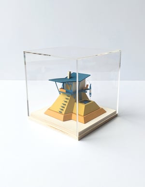 Image of Hills House Paper Model